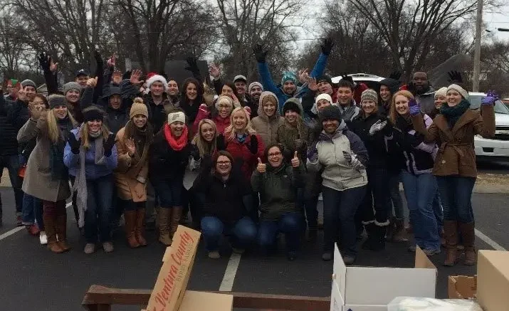 LBMC team during Lending Hands